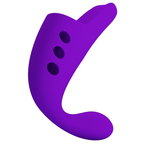 PRETTY LOVE   FINGERING VIBRATOR GORGON Purple,  10 vibration functions - obrazek 5