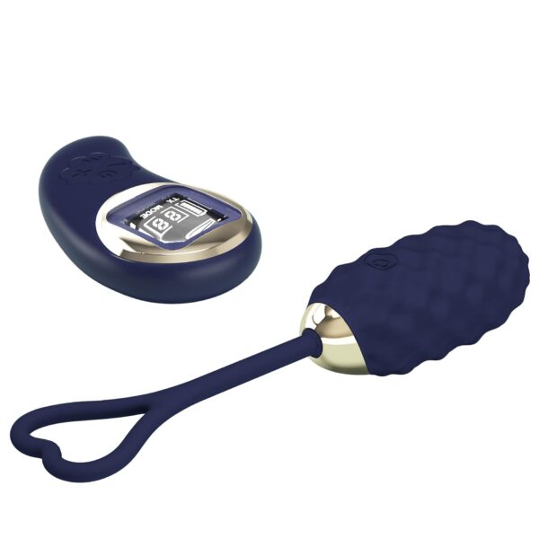 PRETTY LOVE   Vivian Blue, 10 vibration functions 9 speed levels Wireless remote control - obrazek 5