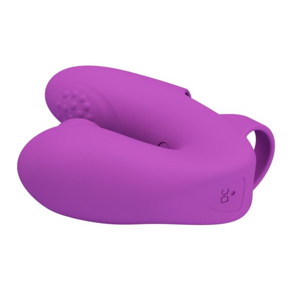 PRETTY LOVE   Super Finger ATHENA Purple, 7 vibration functions 7 tapping functions Memory function - obrazek 5