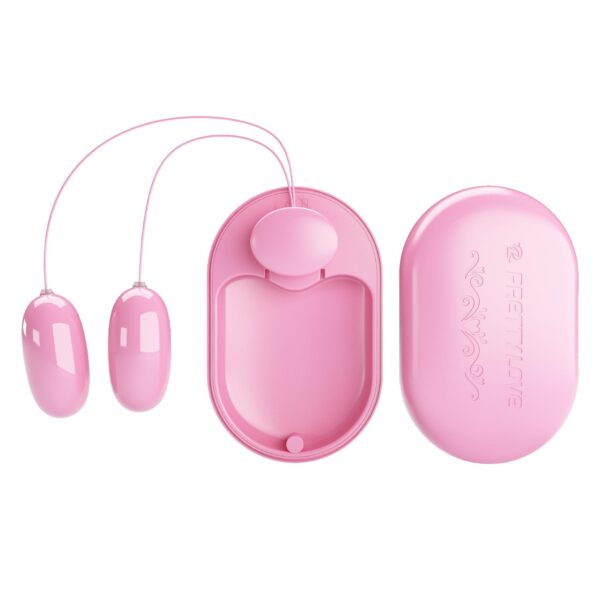 PRETTY LOVE   Fun Box Pink, 12 vibration functions - obrazek 5