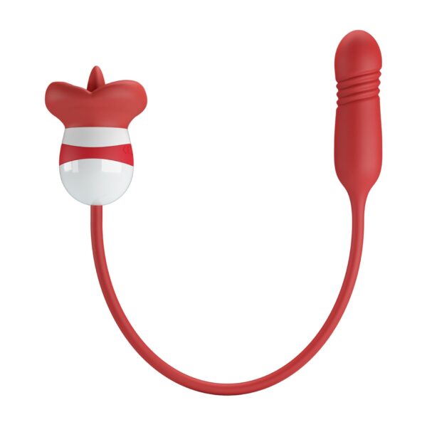 PRETTY LOVE   Ashlynn, 5 vibration functions 5 thrusting settings 5 licking settings - obrazek 2