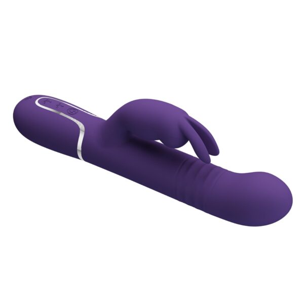 PRETTY LOVE   Coale dark Purple, 7 vibration functions 4 rotation functions 4 thrusting settings - obrazek 5