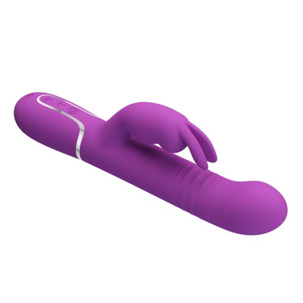 PRETTY LOVE   Coale Purple, 7 vibration functions 4 rotation functions 4 thrusting settings - obrazek 5