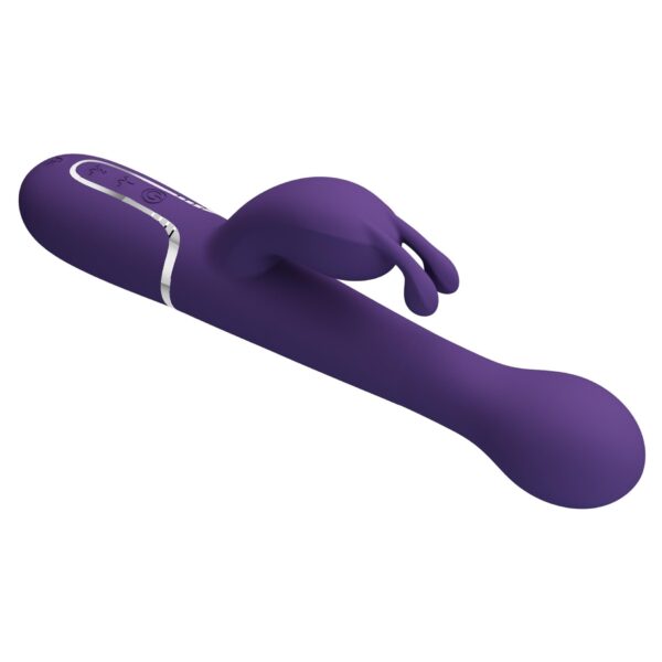 PRETTY LOVE   Dejon dark Purple, 7 vibration functions 4 thrusting settings 4 rotation functions - obrazek 5