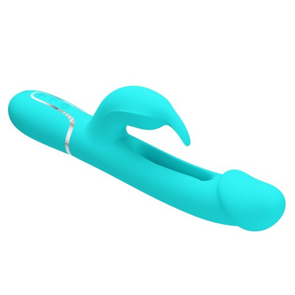 PRETTY LOVE   Kampas Green, 7 vibration functions 4 licking settings - obrazek 5
