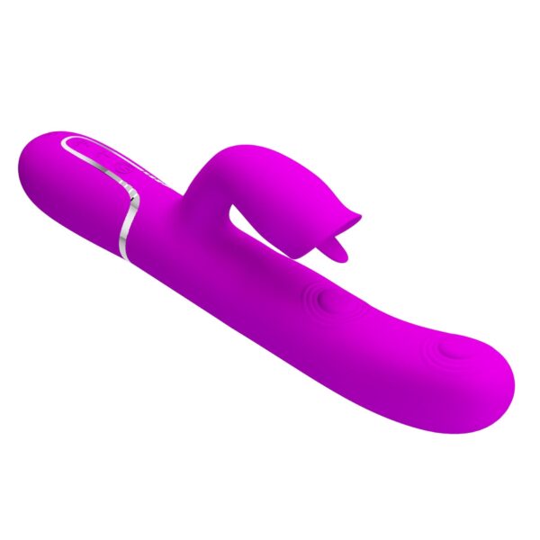 PRETTY LOVE   Gigi Purple, 7 thumping functions 7 licking modes - obrazek 5