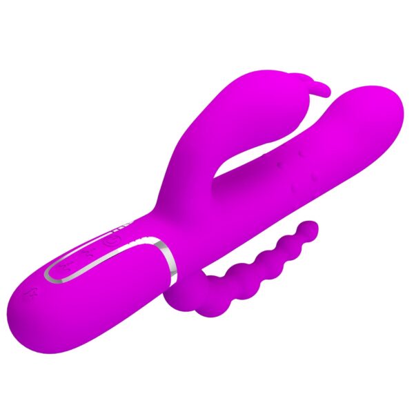 PRETTY LOVE   Cammy Purple, Twinkled Tenderness, 7 thumping functions 7 vibration functions 4 rolling functions - obrazek 5
