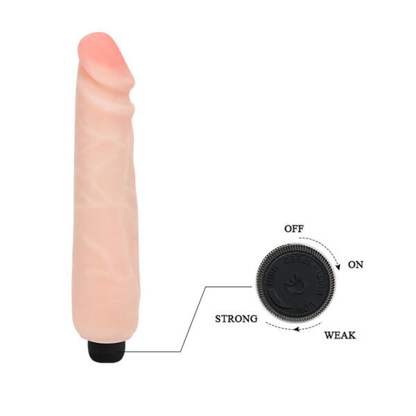 BAILE   Flexible Vibrator   Real Penis - obrazek 5