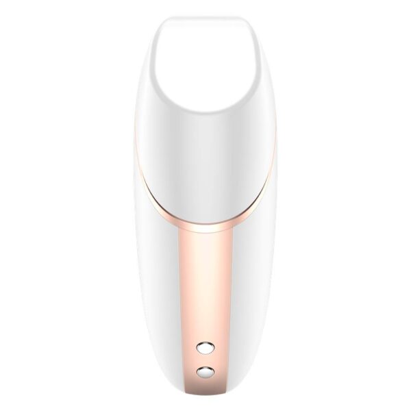 Wibrator   Love Triangle Air Pulse Stimulator + Vibration White - obrazek 5