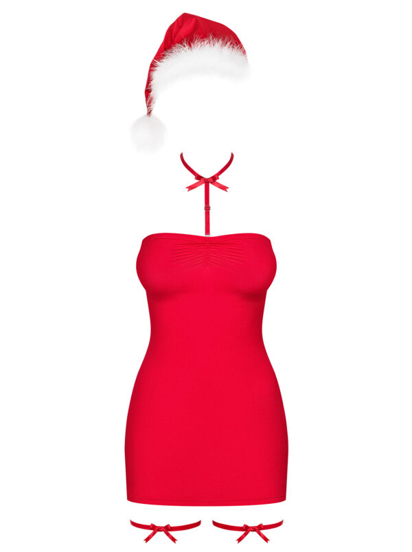 Bielizna Kissmas koszulka czerwona  S/M - obrazek 5