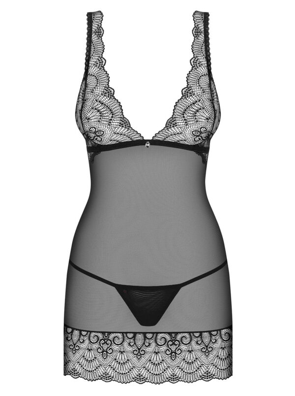 Bielizna Firella koszulka czarna  S/M - obrazek 5