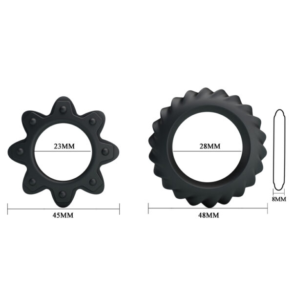 BAILE   RING FLOWERING SILICONE - obrazek 5