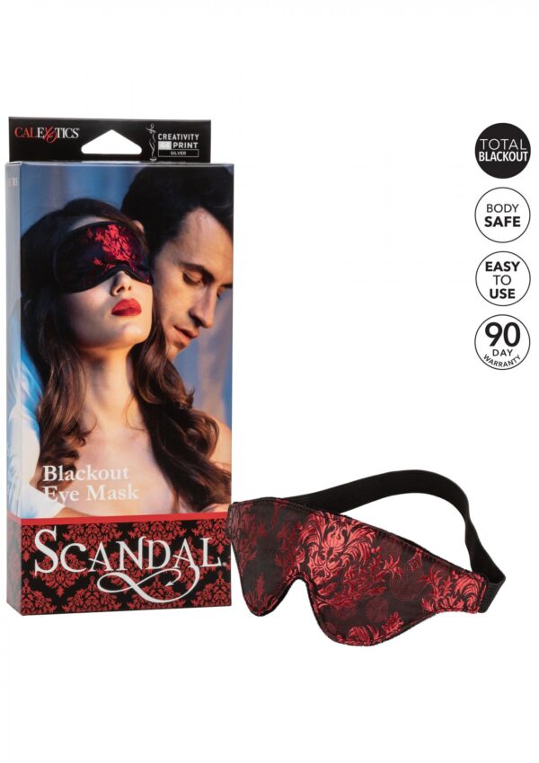 Scandal Blackout Eyemask Black - obrazek 6