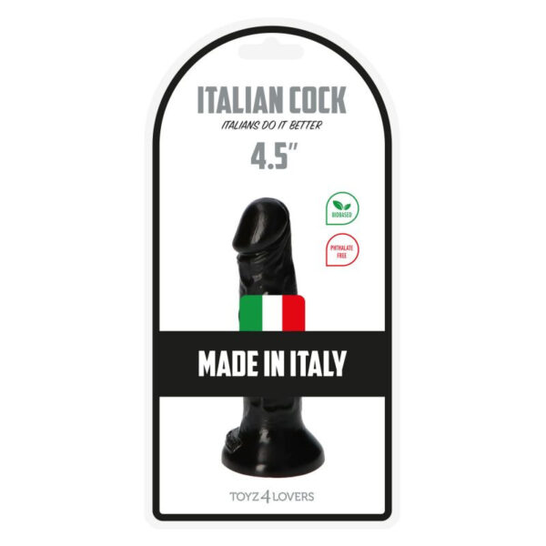 Dildo Italian Cock 4,5Black - obrazek 6
