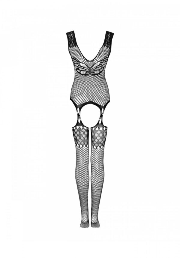 Bielizna Bodystocking G323 czarny XL/XXL - obrazek 6