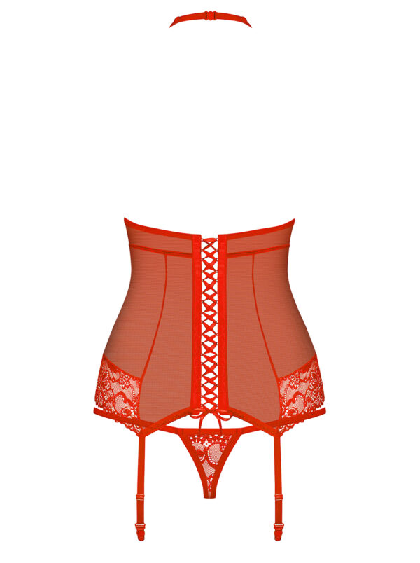 Bielizna 838 COR 3 gorset i stringi L/XL - obrazek 6