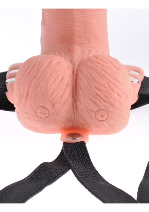 6inch Hollow Strap On Remote Light skin tone - obrazek 6