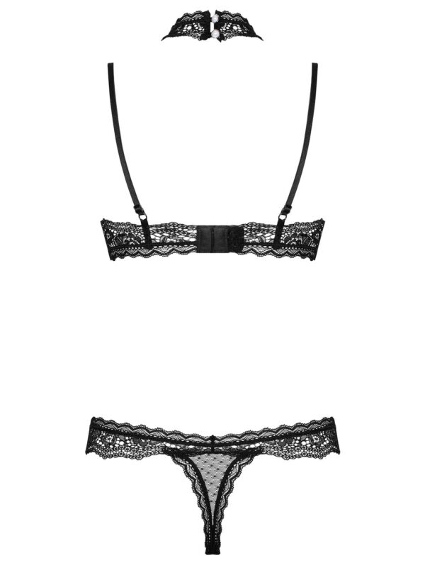 Bielizna Claudusia body czarne L/XL - obrazek 6
