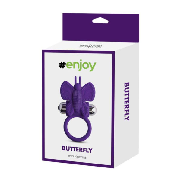 Pierścień  Anello fallico vibrante butterfly Toyz4Lovers - obrazek 6
