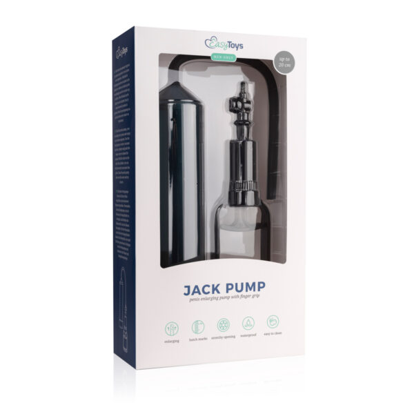 Finger Grip Penis Pump   Black - obrazek 6