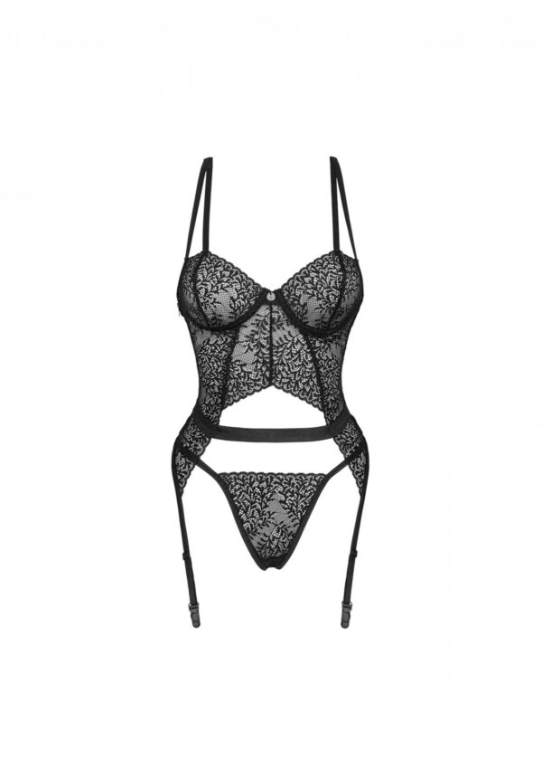 Bielizna Yaskana gorset czarny   XS/S - obrazek 6