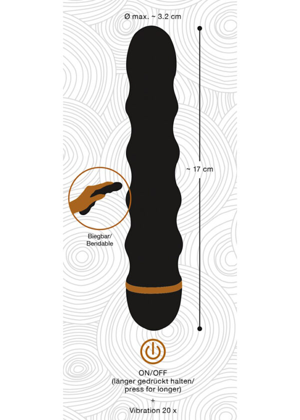 Bendy Wavy Vibrator - obrazek 6