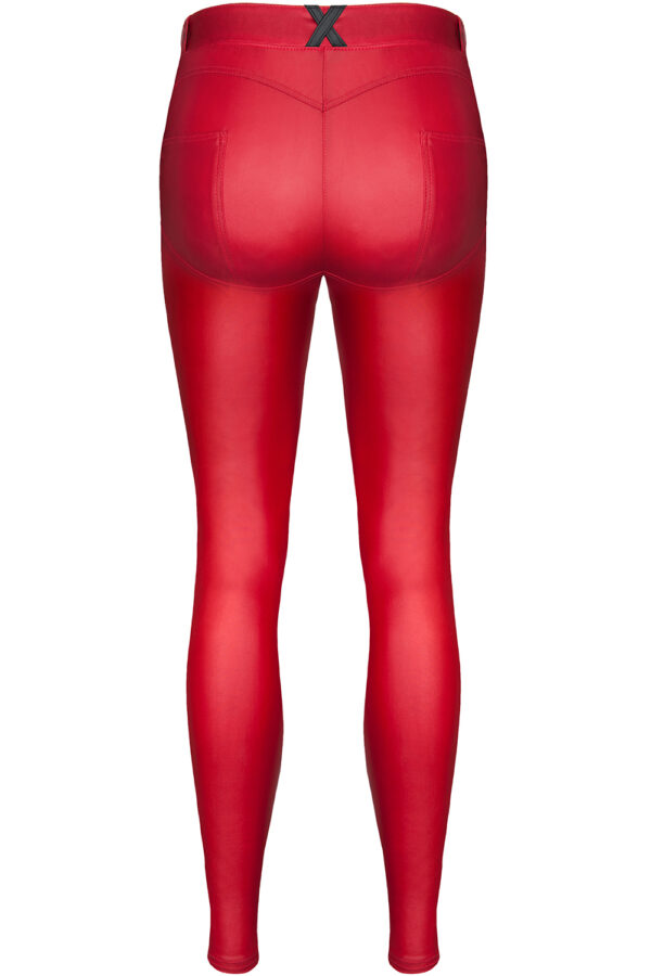 Bielizna   BRLIDIA001 legginsy czerwone rozmiar XXL - obrazek 6