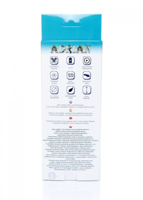 Proteza Hollow Strap on Adrian vibrating - obrazek 6
