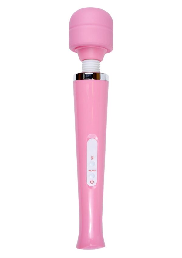 Stymulator Magic Massager Wand USB Pink 10 Function - obrazek 6