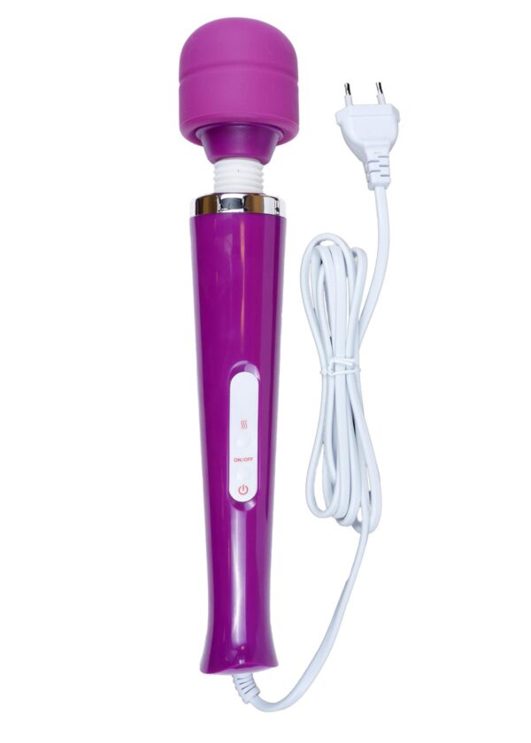 Stymulator Magic Massager Wand Cable 110 240V Purple 10 Function - obrazek 6