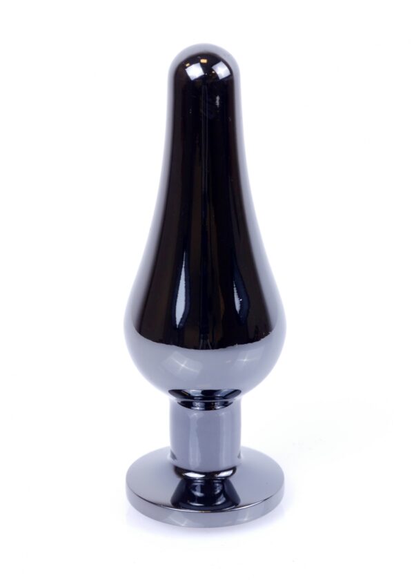 Plug Jewellery Dark Silver BUTT PLUG  Purple - obrazek 6