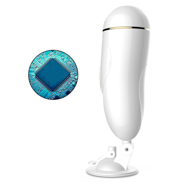 Masturbator Vibrating Masturbation Cup USB 7 + Interactive Function / Talk Mode - obrazek 6