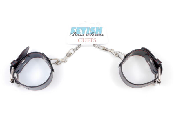 Fetish B    Series Handcuffs 4 cm Red Lline - obrazek 6