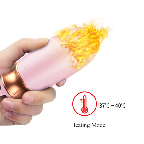 Jajko/wibr Vibrating Silicone Love EGG USB 10 Function / Heating / Voice Control - obrazek 6