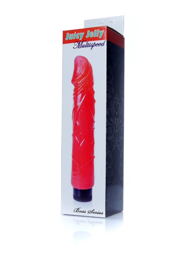 Wibrator Juicy Jelly   Multispeed Red - obrazek 6