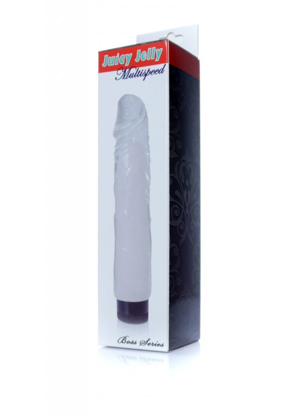 Wibrator Juicy Jelly   Multispeed Clear - obrazek 6