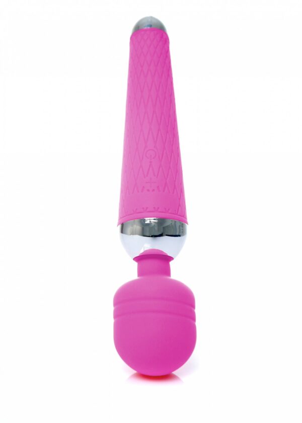 Stymulator Power Massager Wand USB Purple 10 funkcji - obrazek 6