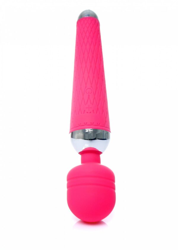 Stymulator Power Massager Wand USB Pink 10 funkcji - obrazek 6