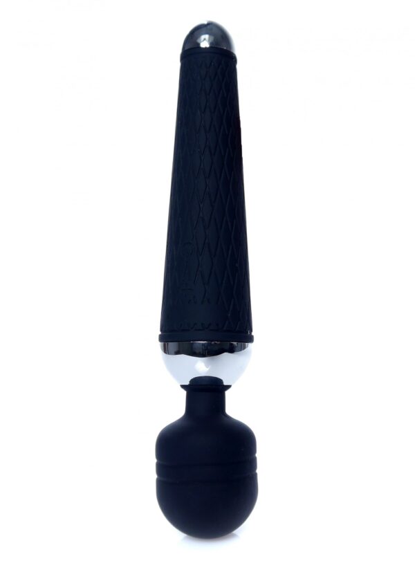Stymulator Power Massager Wand USB Black 10 funkcji - obrazek 6