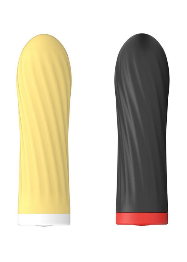 Stymulator Rechargeable Silicone Touch Vibrator USB 10 Functions   Black - obrazek 6