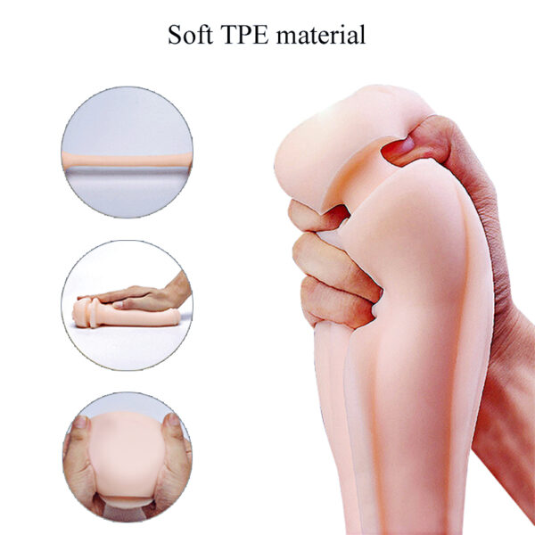 Masturbator Vibrating Masturbation Cup USB 10 function + Interactive Function / Double Ends - obrazek 6