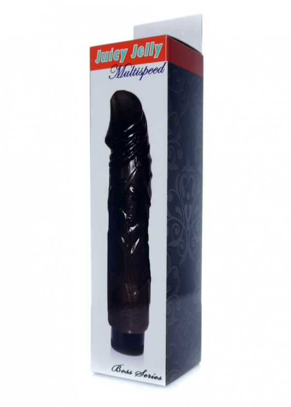 Wibrator Juicy Jelly   Multispeed Black - obrazek 6