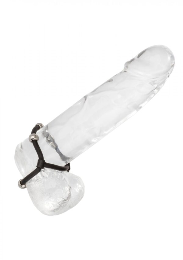 Beaded Dual Silicone Maximizer Black - obrazek 6
