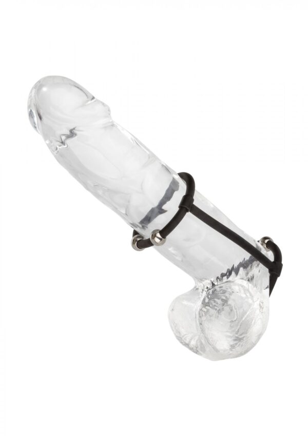 Beaded Silicone Enhancer Cage Black - obrazek 6