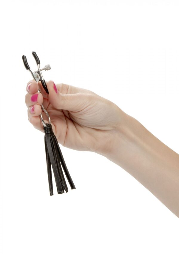 Playful Tassels Nipple Clamps Black - obrazek 6