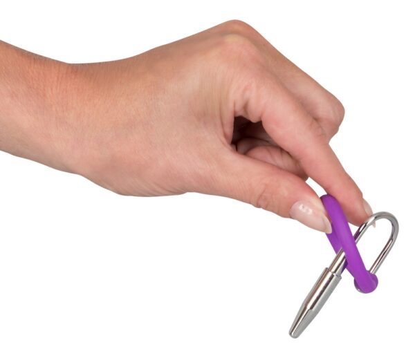 Penis Plug+Silicone Glans Ring - obrazek 6
