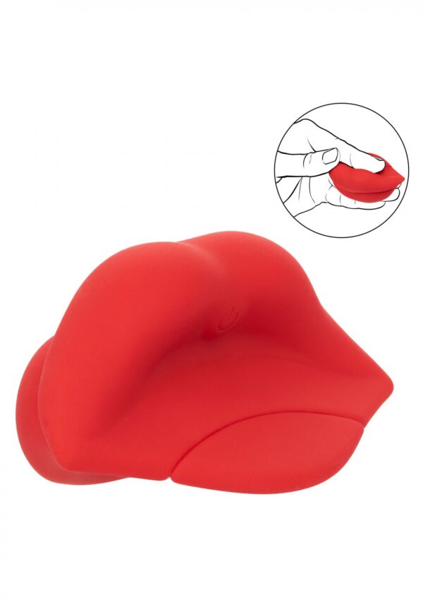 Muah Mini Vibrator Red - obrazek 6