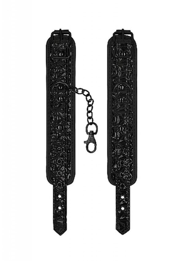 Luxury Hand Cuffs   Black - obrazek 6
