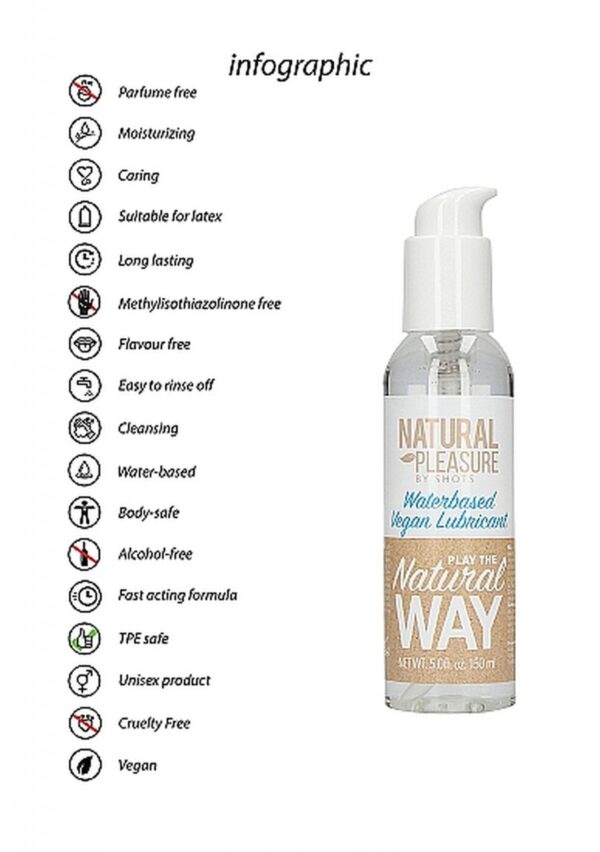 Waterbased Vegan Lubricant   150 ml - obrazek 6