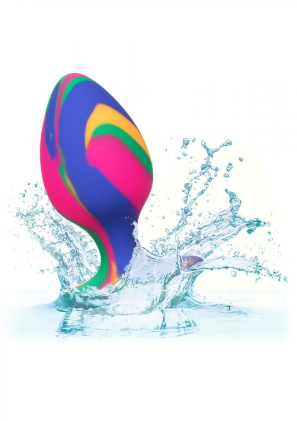 Cheeky Medium Tie Dye Plug Multicolor - obrazek 6